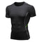 Quick-Drying Short Sleeve Gym Compression Shirt