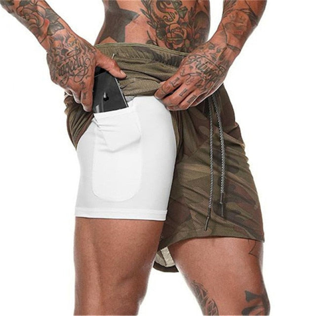 Quick Drying Men's Running Shorts