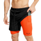 2 in 1 Double Layer Running Shorts