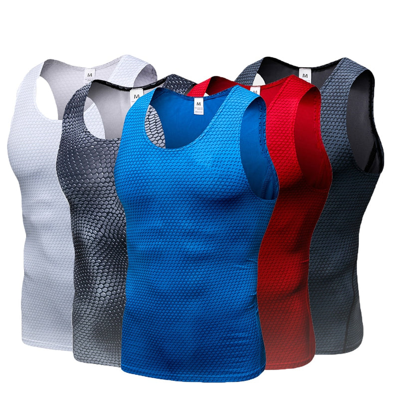 Men's Sleeveless Compression Training Tank Top