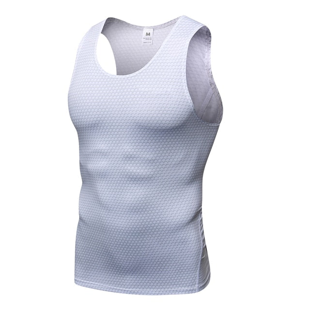 Men's Sleeveless Compression Training Tank Top